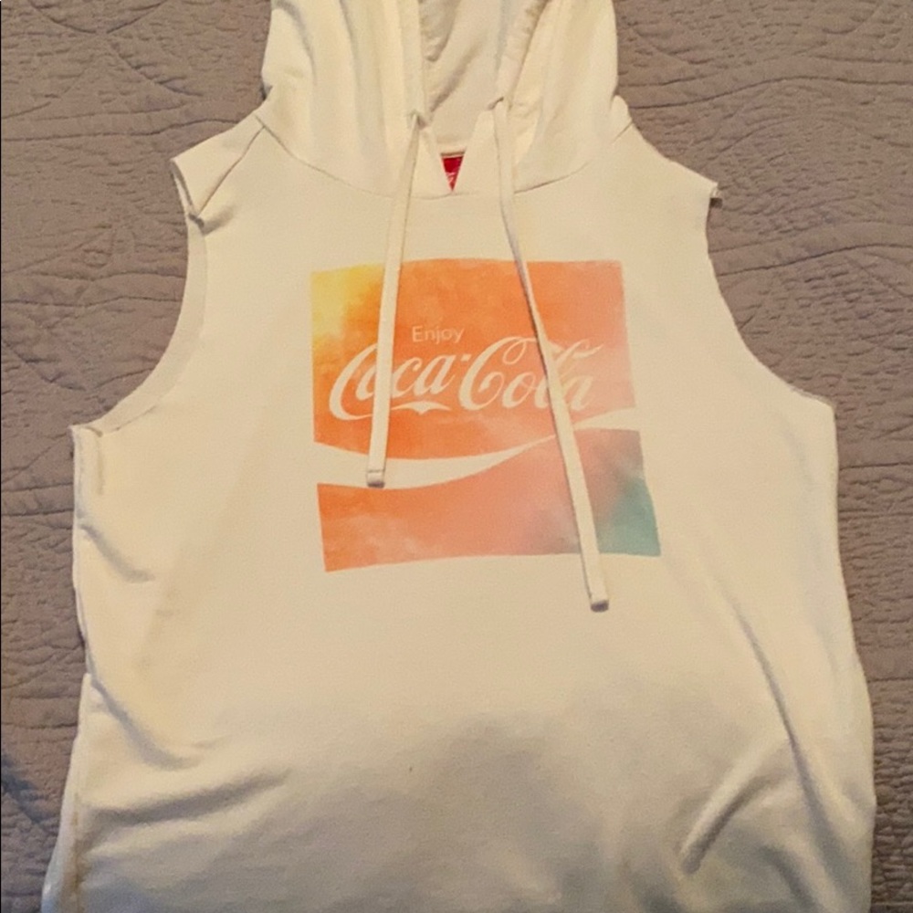 M Coco-cola rainbow hoodie